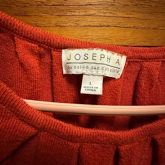 JOSEPH A Rust Coloured Top - Picture 2 of 3